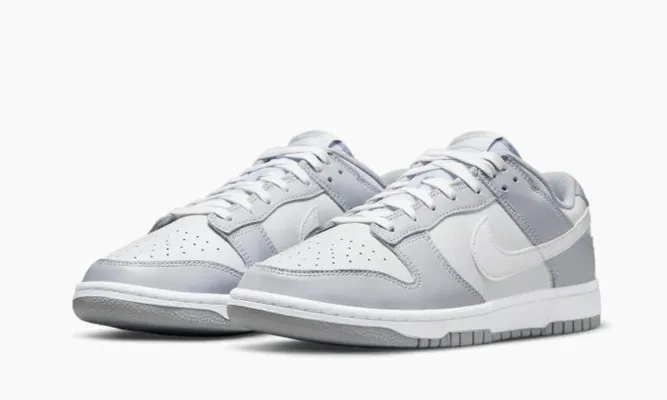 Кроссовки Nike Dunk Low «Two Tone Grey» серый,белый