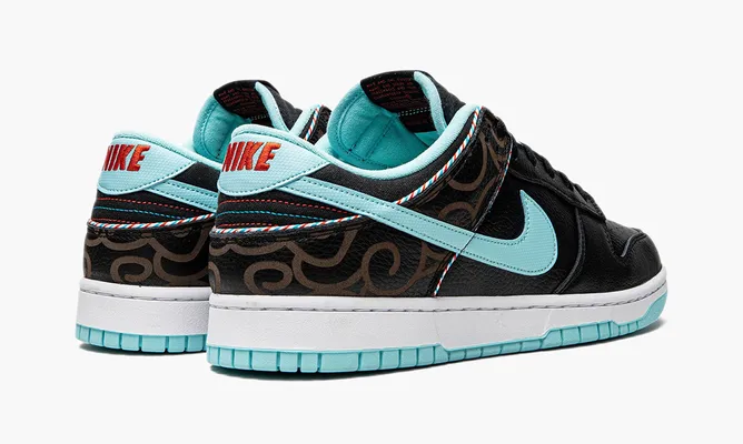 Кроссовки Nike Dunk Low SE «Barber Shop Black» черный