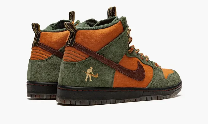 Кроссовки Nike SB Dunk High «Pass Port Work Boots» оранжевый