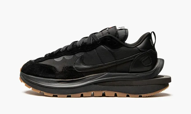 Кроссовки Nike Sacai Vaporwaffle «Off Noir» черный