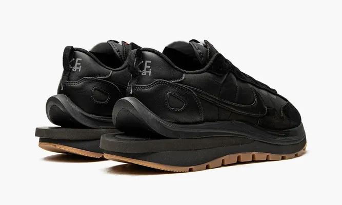Кроссовки Nike Sacai Vaporwaffle «Off Noir» черный