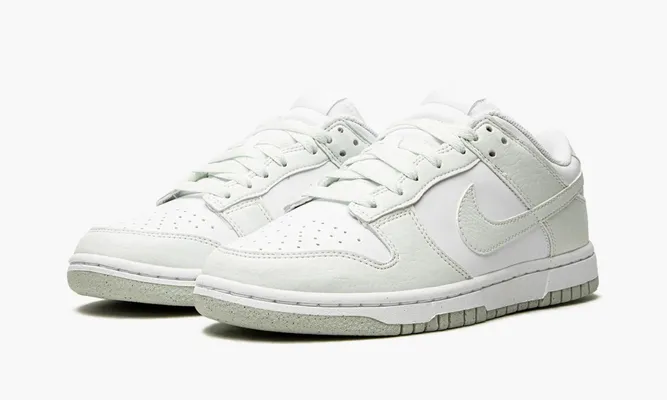 Кроссовки Nike Dunk Low WMNS «Next Nature White Mint» зеленый