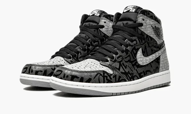 Кроссовки Jordan 1 Retro High OG «Rebellionaire» черный