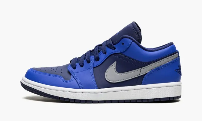 Кроссовки Air Jordan 1 Low WMNS «Game Royal Blue Void» синий