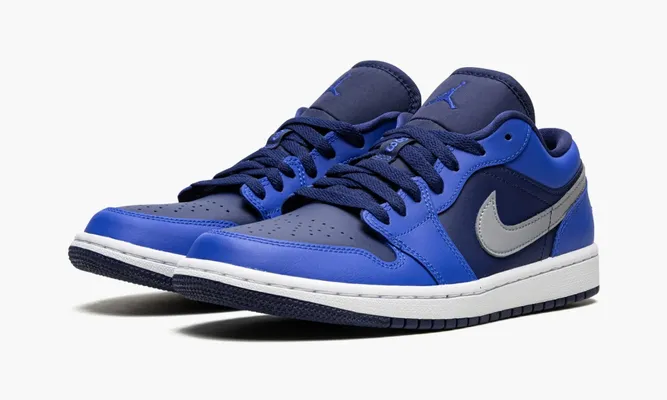 Кроссовки Air Jordan 1 Low WMNS «Game Royal Blue Void» синий