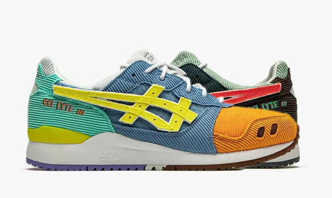 Кроссовки Gel-lyte Iii «Sean Wotherspoon X Atmos» разноцветный