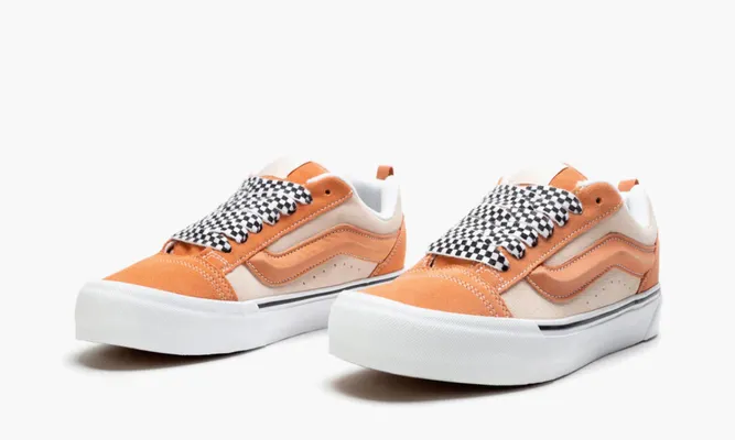 Кроссовки Vans Knu Skool Vlt LX «Peach Dust» оранжевый