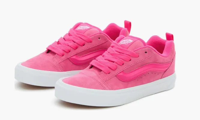 Кроссовки Vans Knu Skool «Pink» розовый