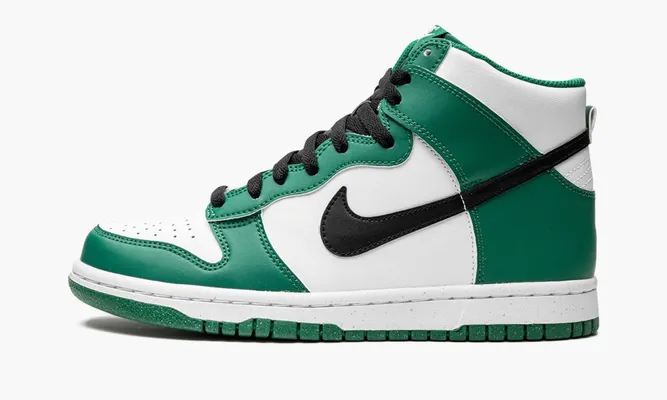 Кроссовки Nike Dunk High GS «Celtics» зеленый