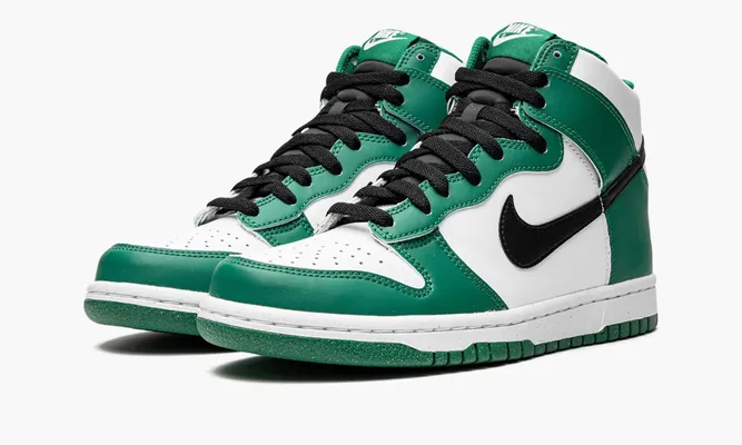 Кроссовки Nike Dunk High GS «Celtics» зеленый