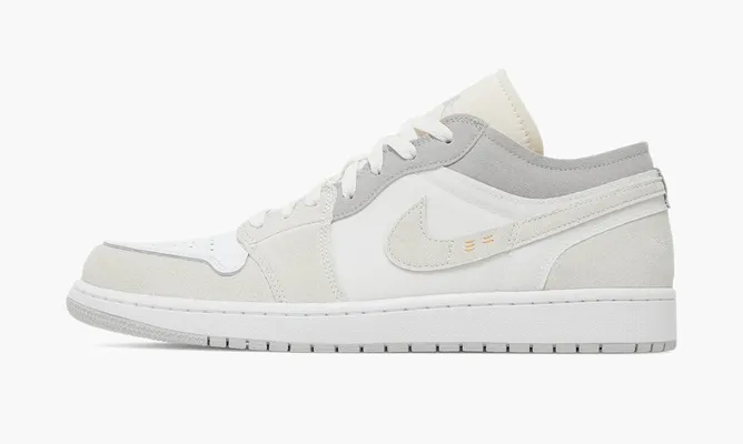 Кроссовки Air Jordan 1 Low «Inside Out Cream White Light Grey» кремовый,белый