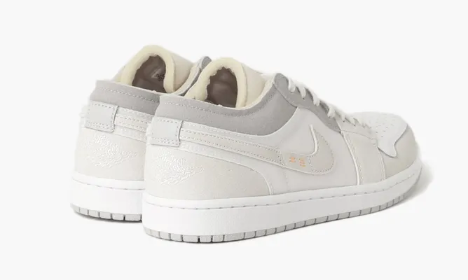 Кроссовки Air Jordan 1 Low «Inside Out Cream White Light Grey» кремовый,белый