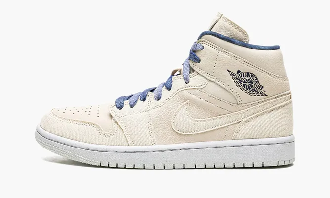 Кроссовки Air Jordan 1 Mid SE WMNS «Sanddrift» кремовый