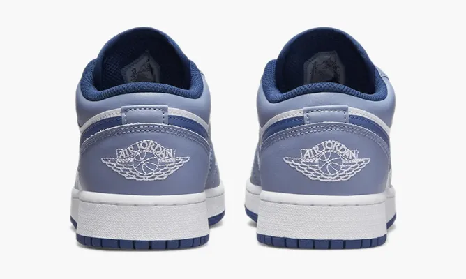 Кроссовки Air Jordan 1 Low GS «State Blue Navy» синий