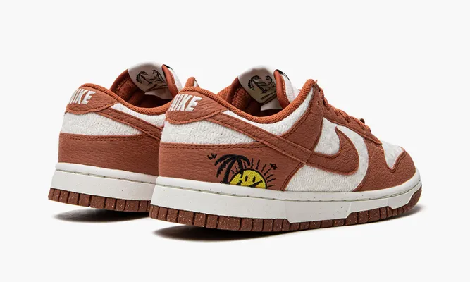 Кроссовки Nike Dunk Low Retro WMNS «Sun Club Burn Sunrise» коричневый