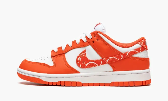 Кроссовки Nike Dunk Low Essential WMNS «Paisley Pack Orange» оранжевый