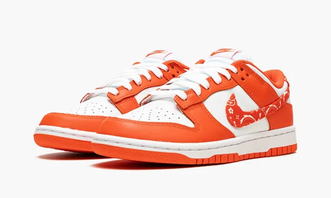 Кроссовки Nike Dunk Low Essential WMNS «Paisley Pack Orange» оранжевый
