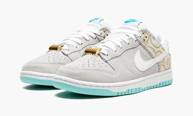 Кроссовки Nike Dunk Low SE «Barber Shop Grey» серый