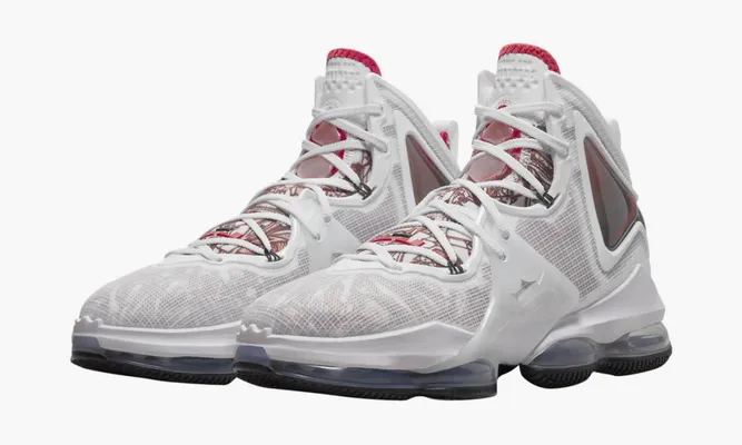 Для баскетбола Nike Lebron 19 «Sketch» белый
