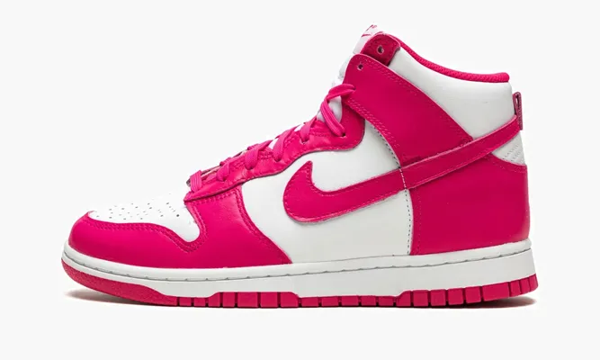 Кроссовки Nike Dunk High WMNS «Pink Prime» белый
