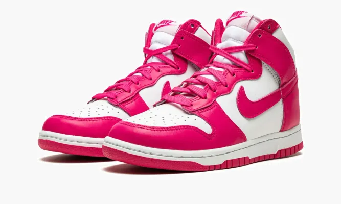 Кроссовки Nike Dunk High WMNS «Pink Prime» белый