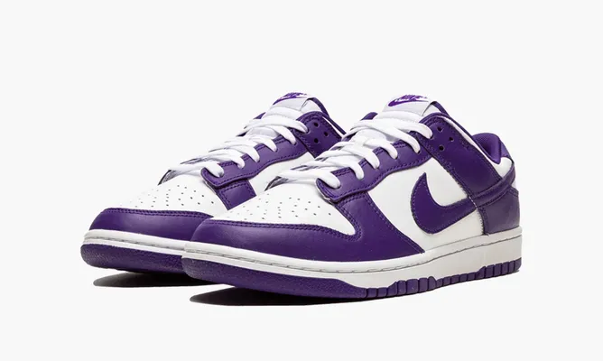 Кроссовки Nike Dunk Low «Championship Court Purple» фиолетовый