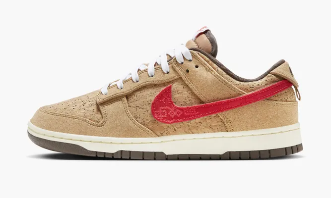 Кроссовки Nike Dunk Low SP «Clot Cork» коричневый