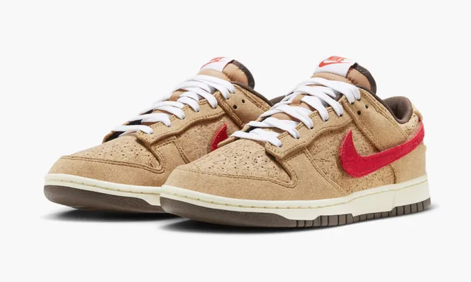 Кроссовки Nike Dunk Low SP «Clot Cork» коричневый