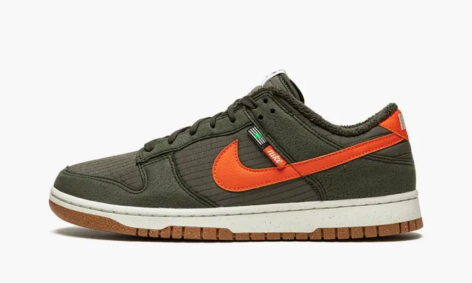 Кроссовки Nike Dunk Low Retro Next Nature «Toasty - Sequoia» зеленый