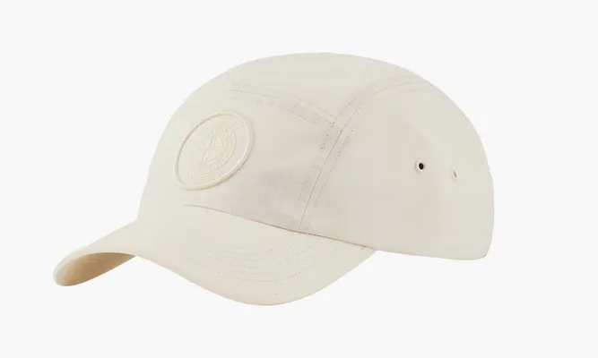 Аксессуары Stone Island X Supreme Reactive Ice Camo Ripstop Camp Cap «Tan» кремовый