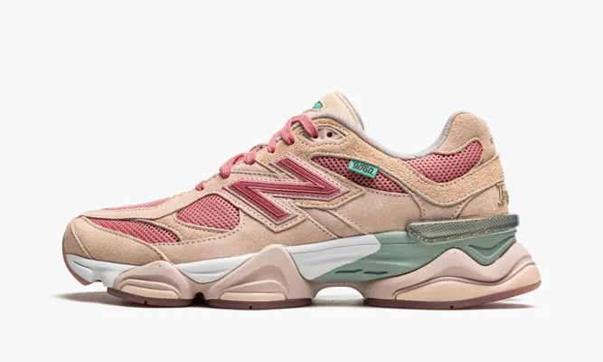 Кроссовки New Balance 9060 «Joe Freshgoods Inside Voices Penny Cookie Pink» розовый