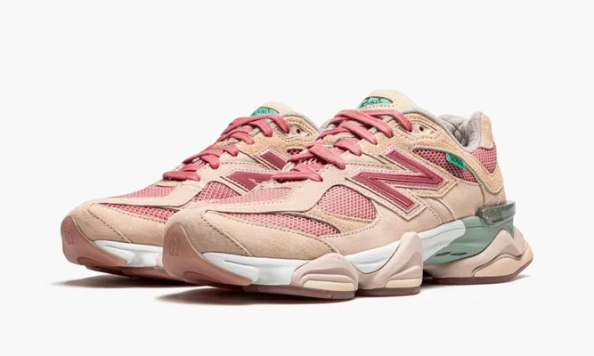 Кроссовки New Balance 9060 «Joe Freshgoods Inside Voices Penny Cookie Pink» розовый