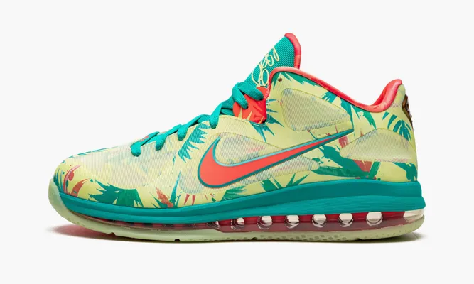 Для баскетбола Nike Lebron 9 Low «Lebronald Palmer 2022» зеленый