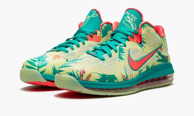 Для баскетбола Nike Lebron 9 Low «Lebronald Palmer 2022» зеленый