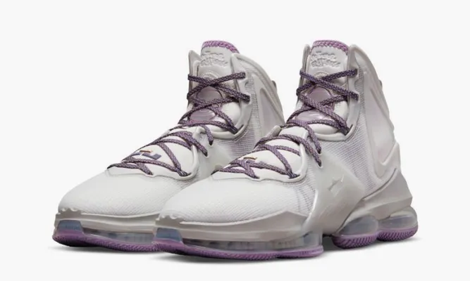 Для баскетбола Nike Lebron 19 «Strive For Greatness» фиолетовый