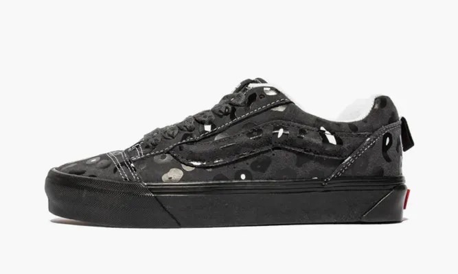 Кроссовки Vans Vault Ua Knu Skool Vr3 LX «Imran Potato Leopard Asphalt» ASPHALT/BLACK/TRUE WHITE