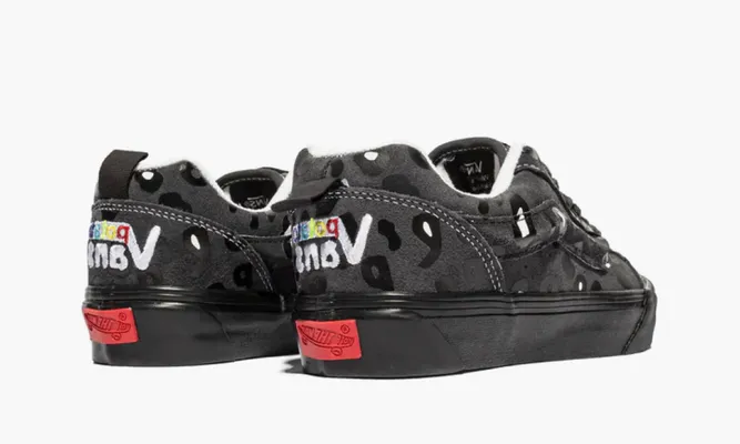 Кроссовки Vans Vault Ua Knu Skool Vr3 LX «Imran Potato Leopard Asphalt» ASPHALT/BLACK/TRUE WHITE