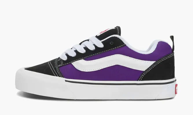 Кроссовки Vans Knu Skool «Black Purple» фиолетовый