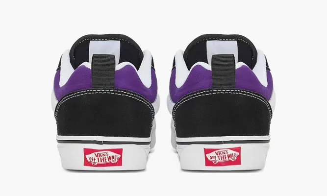 Кроссовки Vans Knu Skool «Black Purple» фиолетовый