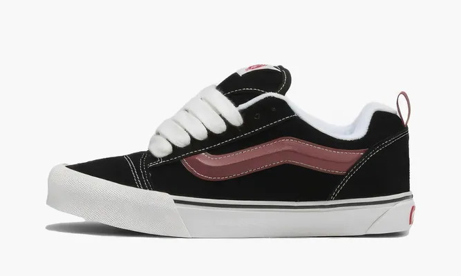 Кроссовки Vans Knu Skool «Black Brown» черный