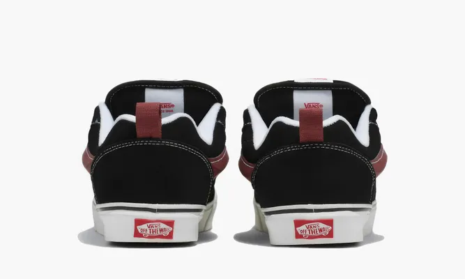 Кроссовки Vans Knu Skool «Black Brown» черный