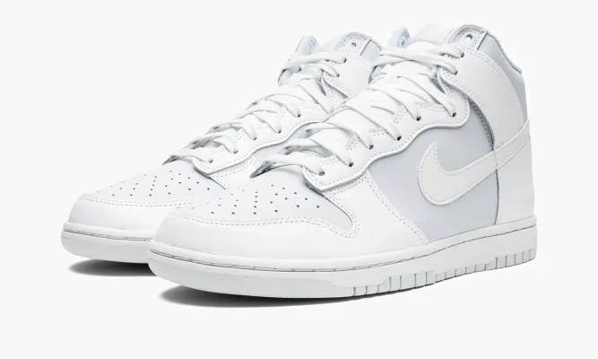 Кроссовки Nike Dunk High «Summit White Pure Platinum» белый