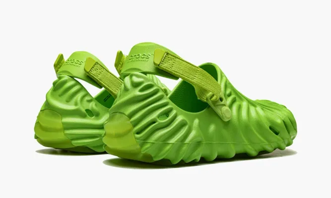 Кроссовки Crocs Pollex Clog «Salehe Bembury - Crocodile» зеленый
