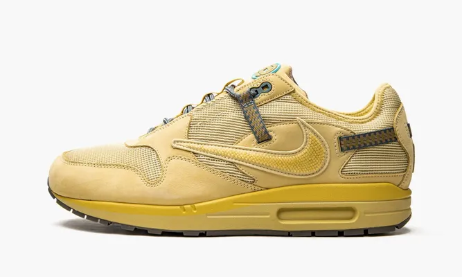 Кроссовки Nike Air Max 1 «Travis Scott Cactus Jack Saturn Gold» желтый