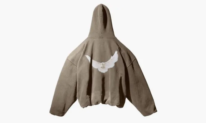 Одежда Yeezy X GAP X Balenciaga Dove Hoodie «Beige» бежевый