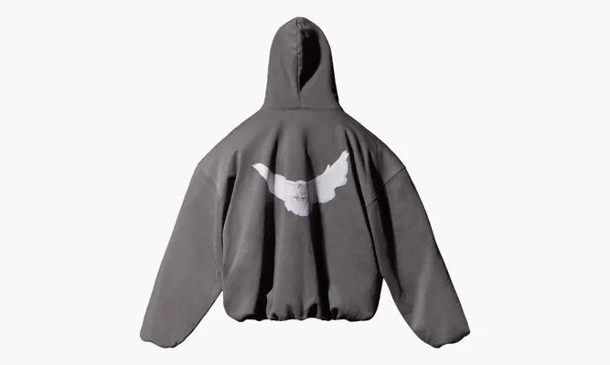 Одежда Yeezy X GAP X Balenciaga Dove Hoodie «Dark Grey» серый