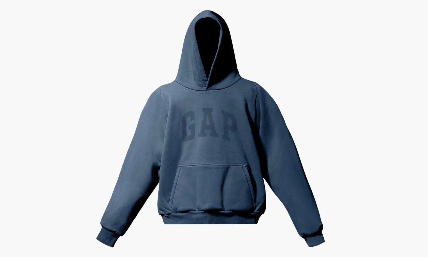 Yeezy X GAP X Balenciaga Dove Shrunken Hoodie «Dark Blue»