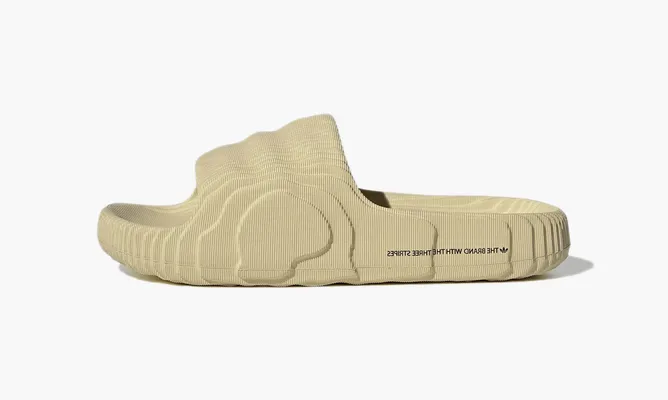 Кроссовки Adidas Adilette 22 Slides «St Desert Sand» кремовый