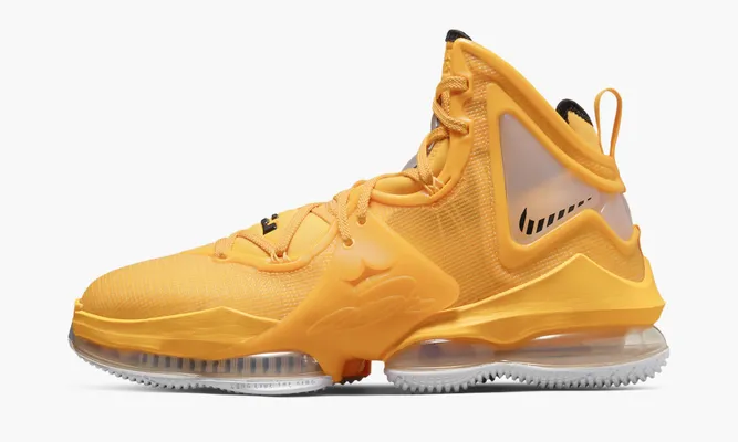 Для баскетбола Nike Lebron 19 «Hard Hat» желтый