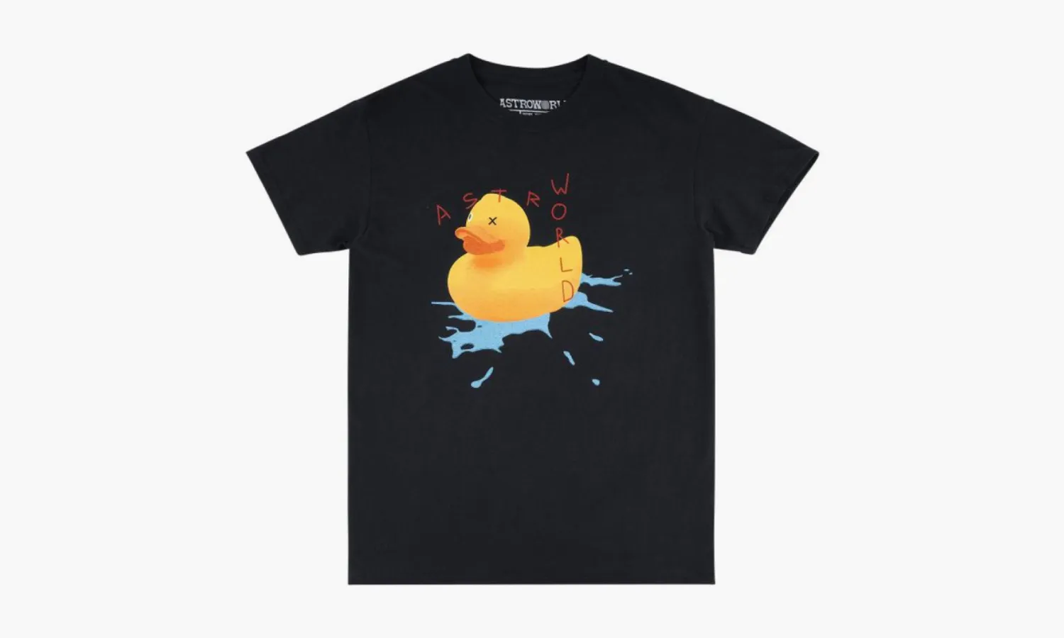 Travis Scott Astroworld Europe Exclusive Rubber Duck T-shirt «Black»